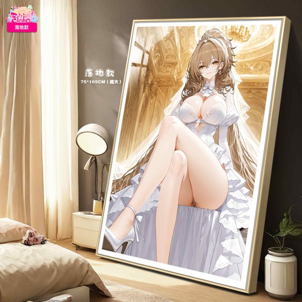 【海外代購】阿喵畫社 婚紗 獅 8k主題高清裝飾畫 午睡毛毯 牆面掛毯 護腕滑鼠墊 冰箱貼 