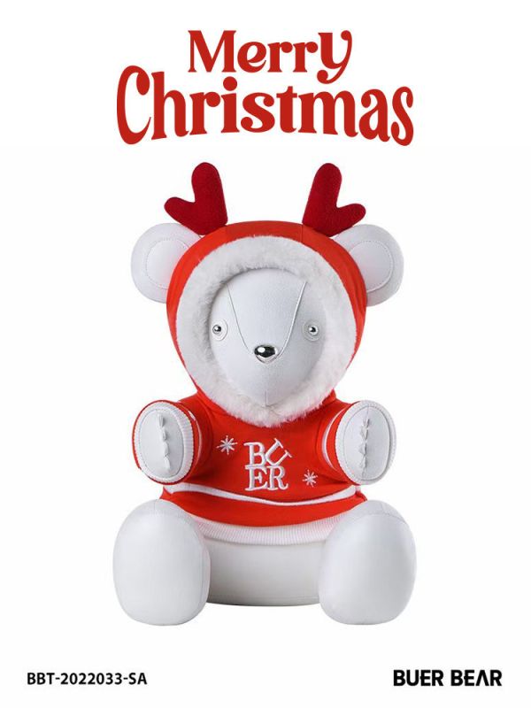 【海外代購】布爾熊 BUERBEAR 聖誕熊紅 綠色 玩具禮物節日 