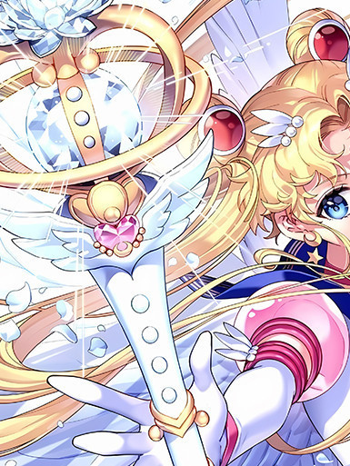 【海外代購】巴洛克 《白衣水兵月》美少女戰士月野兔小兔倩妮迪公主Sailor Moon動漫裝飾畫