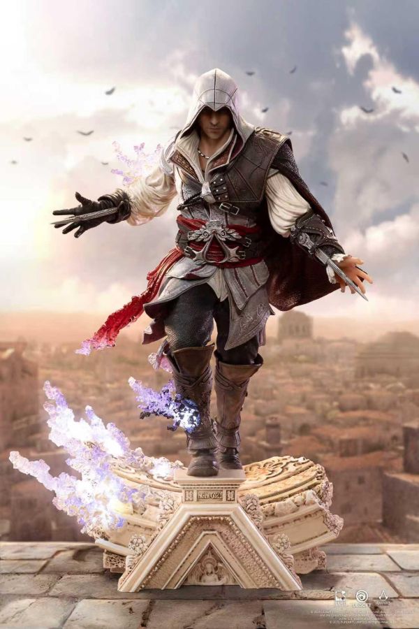 【海外代購】PureArts ANIMUS EZIO 1/8 SCALE PVC STATUE 《刺客教條》艾吉歐 1/8 發光 
