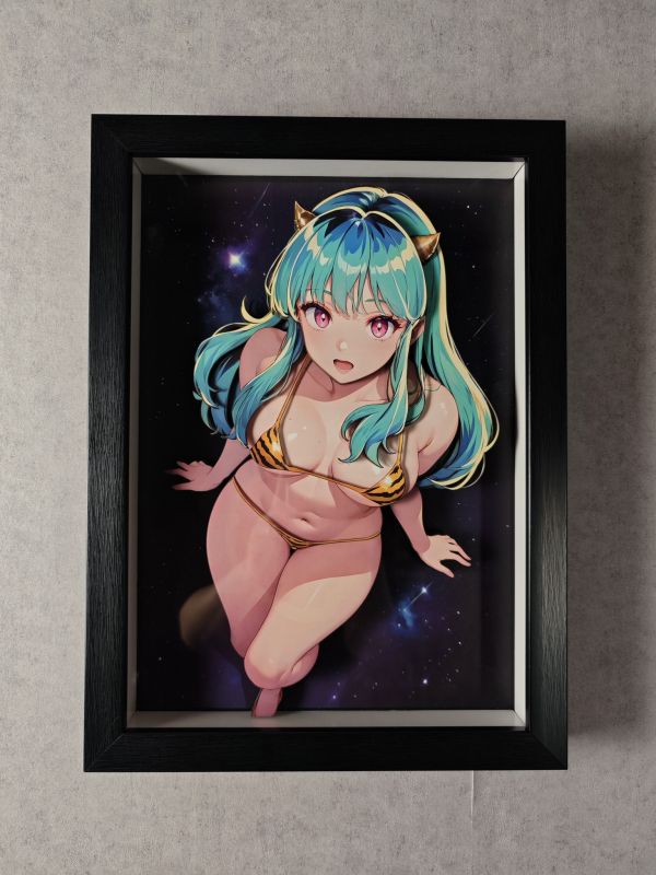 【海外代購】泥棒貓 DSMG-053 福星小子 拉姆 立體裝飾畫 