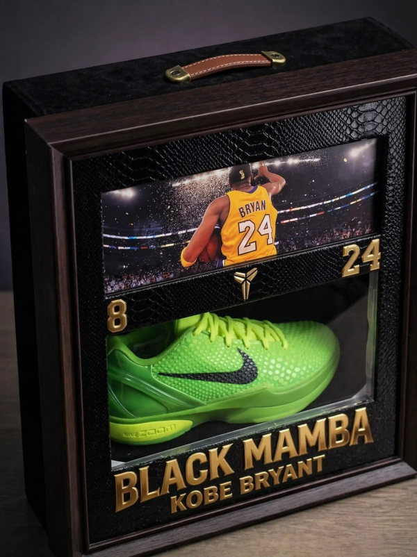 【海外代購】千鳥社《科比戰靴》立體裝裱相框紀念收藏球迷禮物擺件 