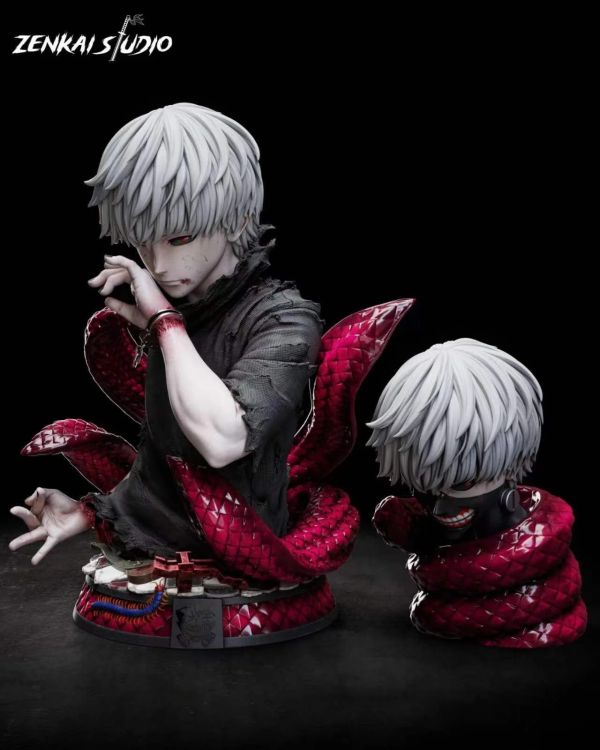 【預定】Zenkai 1/1 金木健胸像 