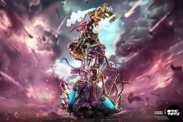 【預定】purearts《英雄聯盟》金克絲&蔚1/6雕像 