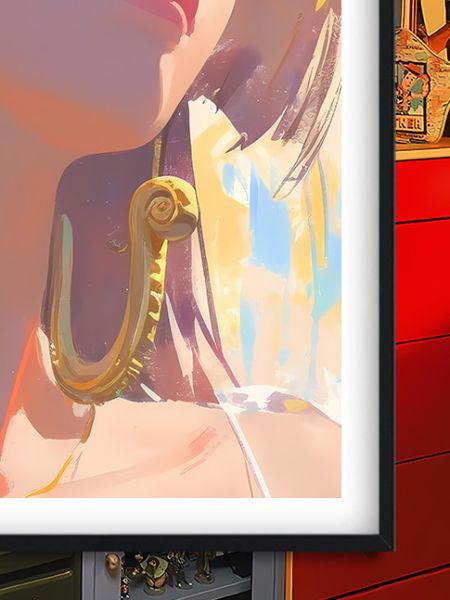 【海外代購】巴洛克  《陽光女帝》海賊王onepiece波雅漢庫克七武海動漫二次元裝飾畫冰箱貼 