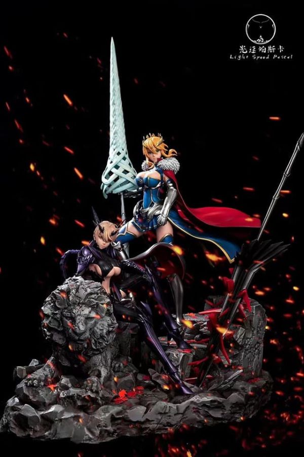 〖台灣現貨〗光速帕斯卡 南北半球 黑白槍呆 Saber 阿爾托莉雅 