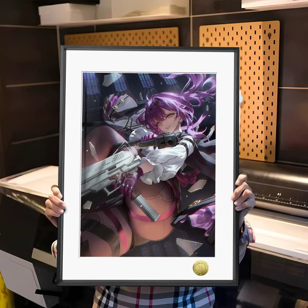 【海外代購】皇呱 《星核獵手卡芙卡》崩壞：星穹鐵道又帥又魅星核獵人卡芙卡週邊裝飾畫 午睡毯 地毯 