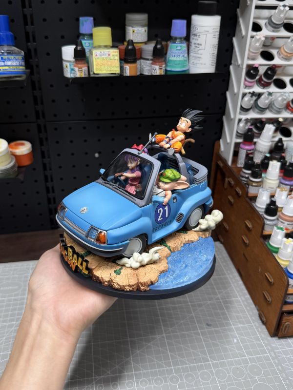 【預定】QK 藍色小車車 