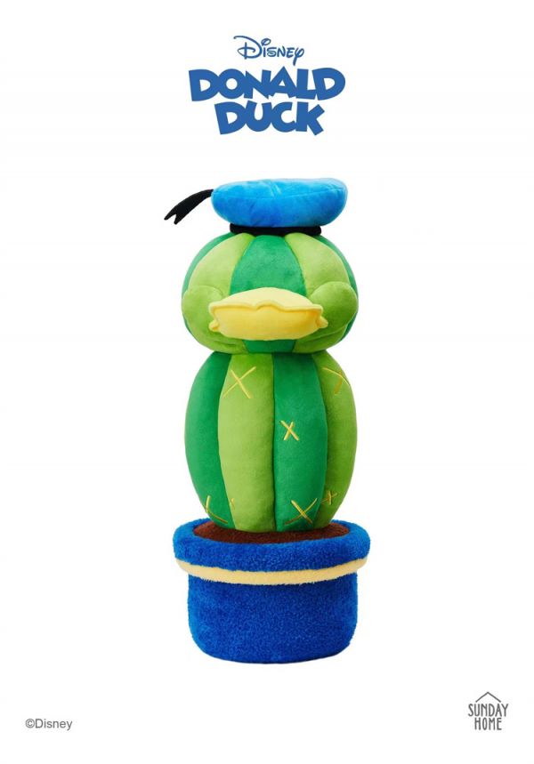 【海外代購】【50CM】SUNDAY HOME 抱抱仙人掌 Mickey Donald Duck 01 