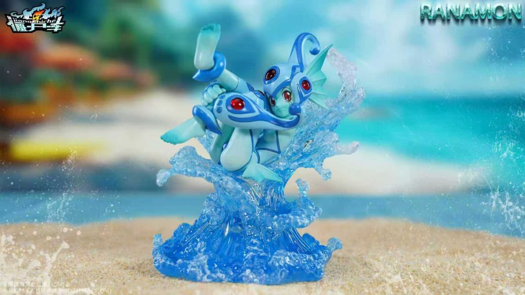 【海外代購】殭屍車 數碼寶貝04無限地帶 水之鬥士 娜娜獸 系列第一彈 