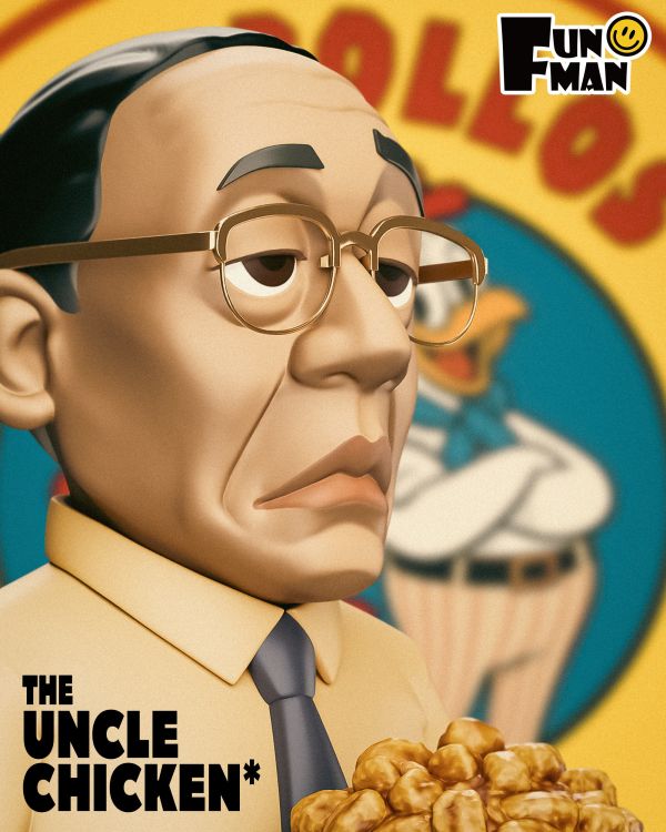【預定】SENZII 千紙 FUNMAN 炸雞叔「THE UNCLE CHICKEN」 