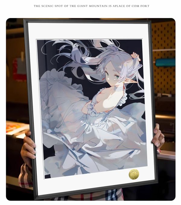 【海外代購】皇呱 《貴族少女芙莉蓮》 葬送的芙莉蓮貴族少女芙莉蓮同人周邊裝飾畫 午睡毯  地毯 