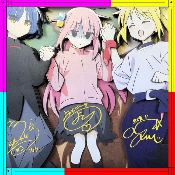 【海外代購】【63*33CM】凹凸Panda 孤獨搖滾 Bocchi the Rock 立體畫01 