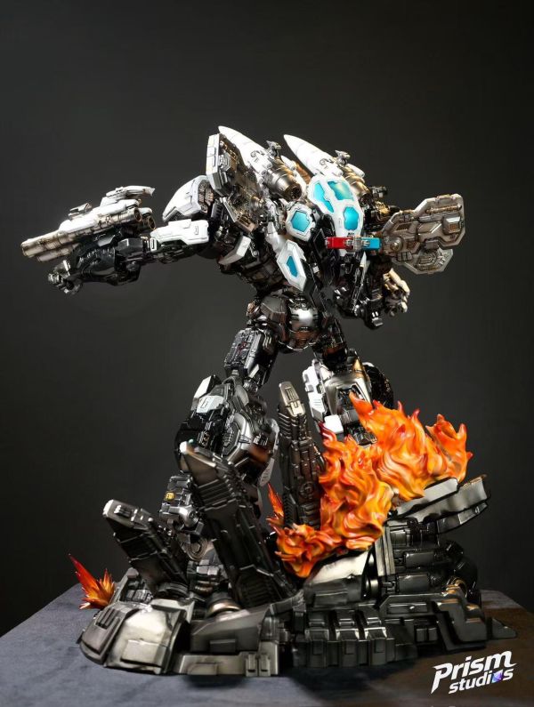 【預定】Prism  警車機器人雕像 