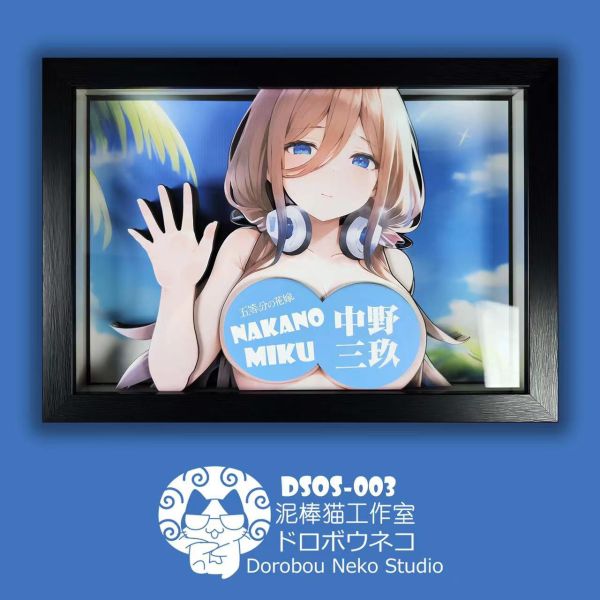 【海外代購】泥棒貓 DSOS-003 五等分的新娘 中野三玖 