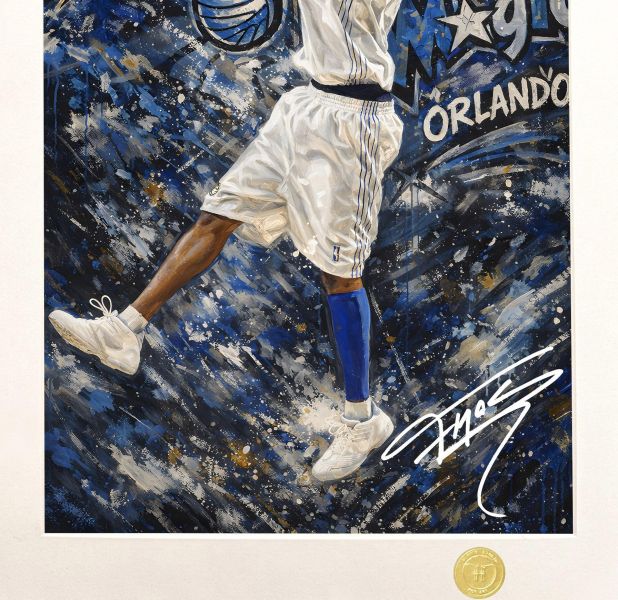 【海外代購】H2《魔術麥迪》特雷西麥克格雷迪NBA裝飾畫 