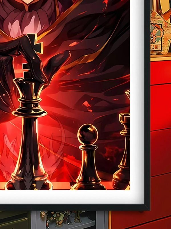 【海外代購】巴洛克《棋盤魯魯修》反叛的魯路修裝飾畫冰箱貼 