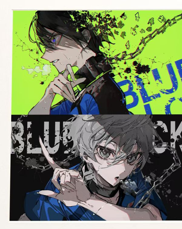 【海外代購】H2 《藍色監獄》藍色禁區潔世一凪誠士郎蜂樂回千切豹馬裝飾畫 