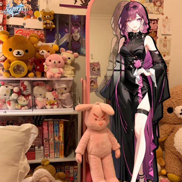 【海外代購】阿喵畫社 1比1復刻 晚會 星鐵卡芙卡 發光燈帶畫 