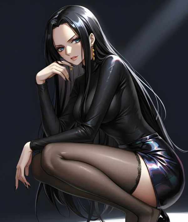 【海外代購】H2 《女帝》海賊王波雅漢庫克七武海四皇裝飾畫 