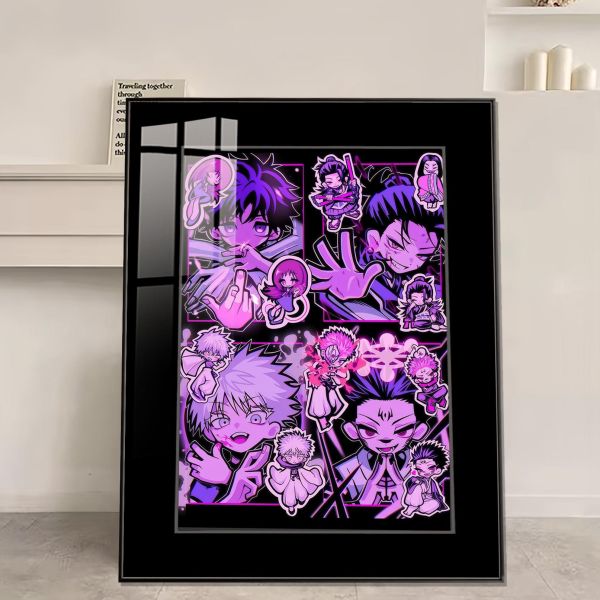 【海外代購】橘子 JUZI 咒術回戰Q版海報 