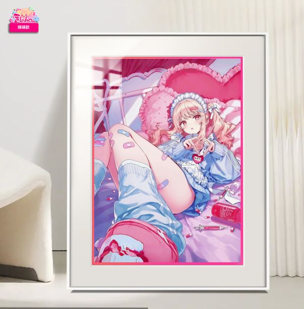 【海外代購】阿喵畫社 暁山瑞希 展館級8k超清精裱畫 午睡毛毯 書桌掛毯 