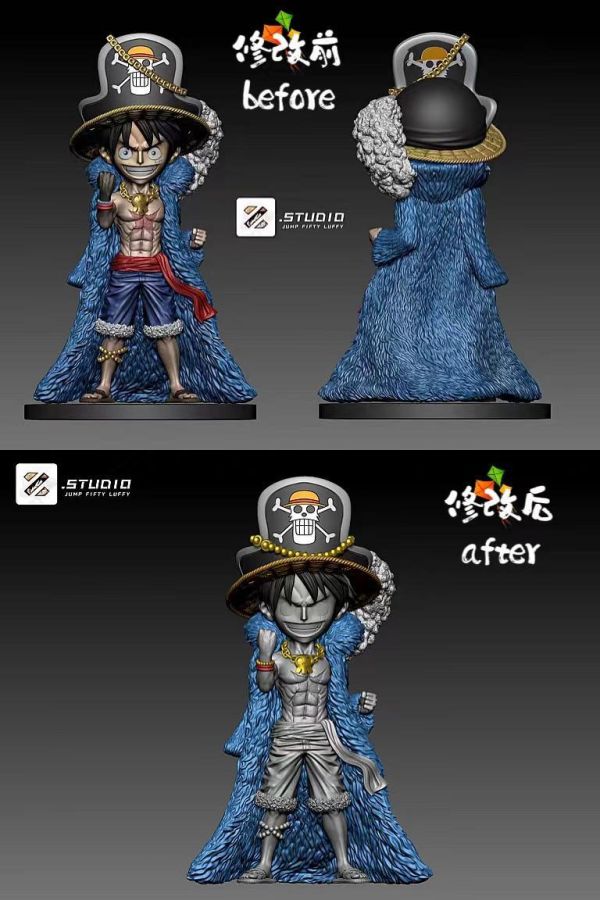 【預定】Zzz jump50週年 第五彈 扉頁藍衣路飛 