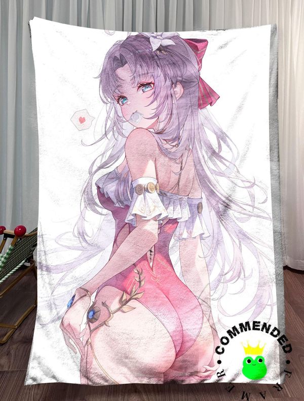 【海外代購】皇呱 《甜美泳裝珂萊塔》鳴潮裝飾畫 午睡毯  地毯 