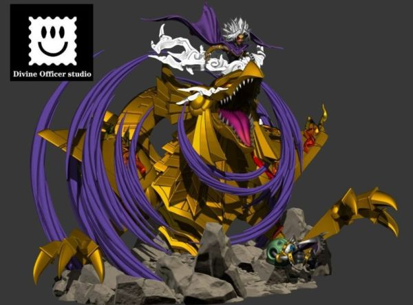 【預定】神官《遊戲王》三幻神系列第一彈 融合馬利克 拉的翼神龍 