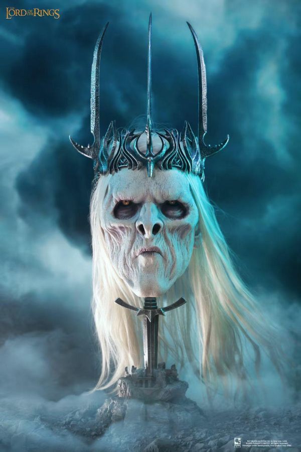 【預定】PureartsThe Lord of the Rings Nazgul King Art Mask 《魔戒》戒靈王藝術面具 