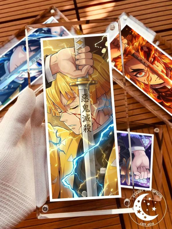 【海外代購】星空 《鬼殺隊系列迷你版畫》鬼滅之刃無限城篇裝飾畫 