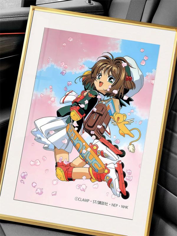 【海外代購】千鳥社 魔卡少女 櫻木之本櫻 百變小櫻單人裝飾畫 