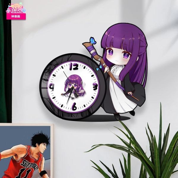 【海外代購】阿喵畫社 菲輪鐘錶 靜音異形時鐘 