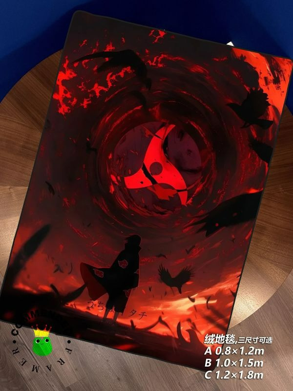 【海外代購】皇呱 《宇智波鼬萬花筒血輪眼》火影忍者幻術空間裝飾畫 