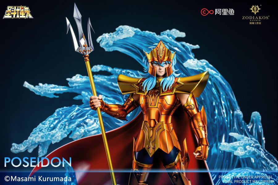 【預定】Zodiakos 鑄刻 海皇波塞東 正版 