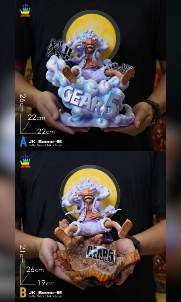 【海外代購】JacksDo 五檔 尼卡路飛 地台 不含人物 