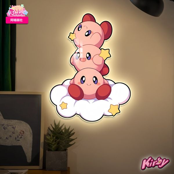 【海外代購】阿喵畫社 花海 星之卡比 