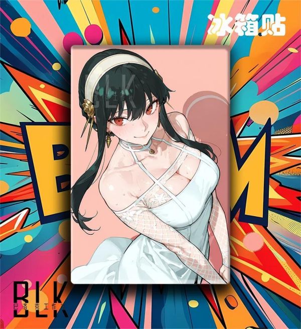 【海外代購】巴洛克 《羞澀約爾》SPY×FAMILY裝飾畫冰箱貼 