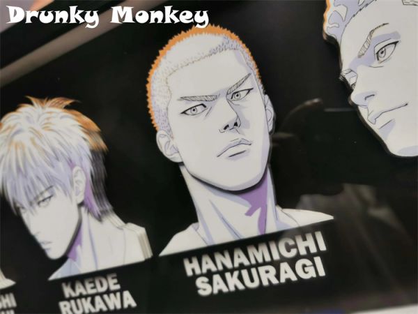 【海外代購】【83*26CM】醉猴組Drunky Monkey Crew 灌籃 湘北五虎 立體畫 