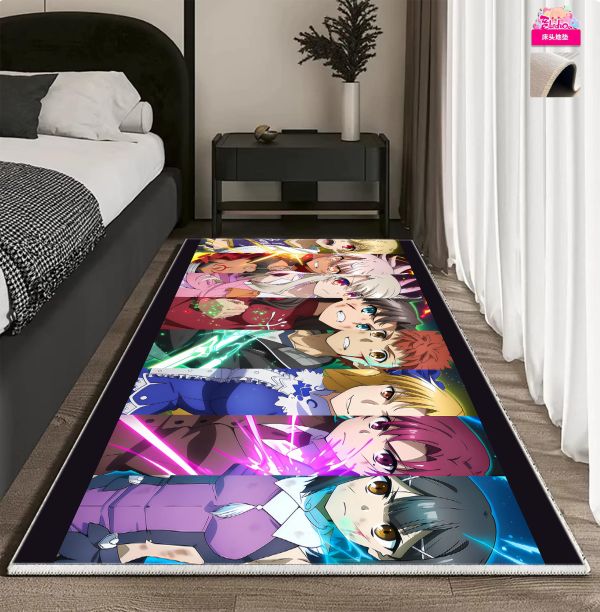 【海外代購】阿喵畫社 Fate主角團 主題裝飾氛圍感發光燈帶裝飾畫 發光滑鼠墊 床頭地墊 