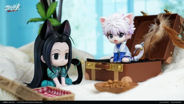 【預定】Zoldyck（ZDK） Q版貓貓系列－奇犽＆伊耳謎 獵人 HUNTER×HUNTER 