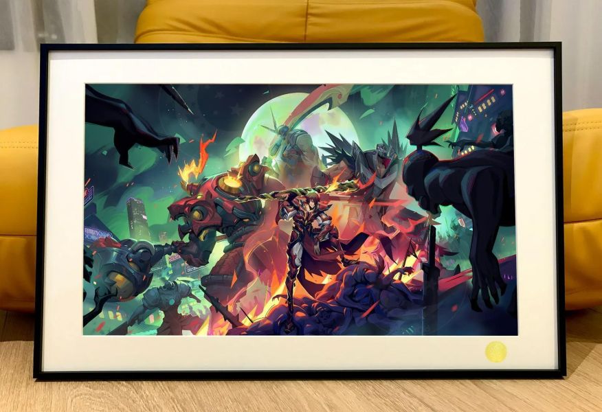 【海外代購】星空《鎮魂街》曹焱兵夏鈴烈火將軍許褚典韋于禁裝飾畫 