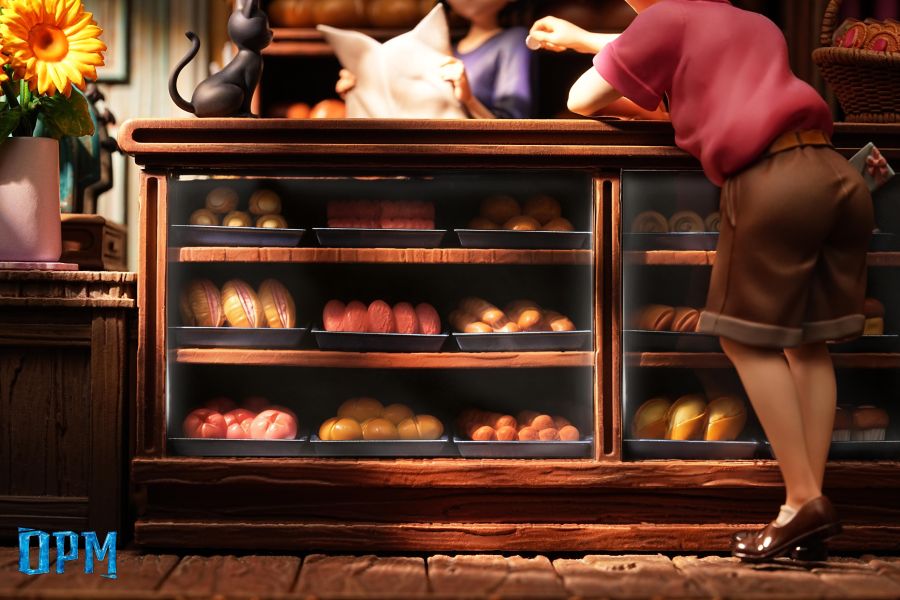 【預定】OPM 宮崎駿桌面場景系列014-魔女宅急便-麵包屋 