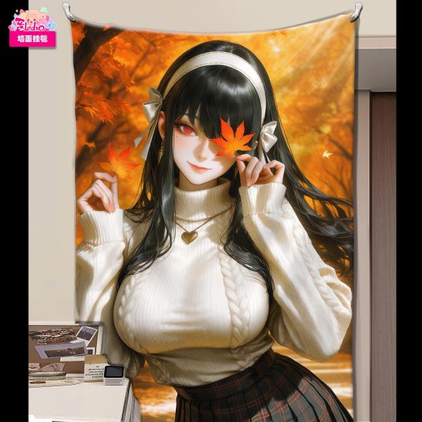 【海外代購】阿喵畫社 楓知秋 約爾福傑精裱款 展館級12k收藏超清精裱畫 牆面掛毯 