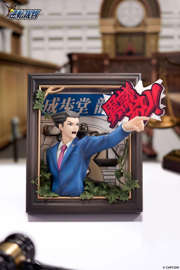 【PVC預定】APEX 逆轉裁判 禦劍憐侍 成步堂龍一 立體相框 