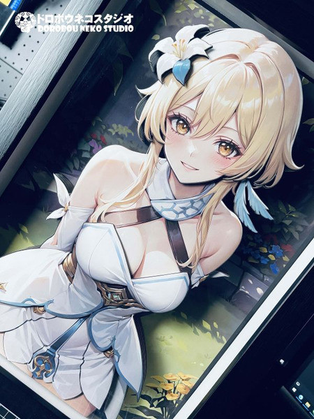 【海外代購】泥棒貓 DSGS-001 Lumine 螢 立體裝飾畫 