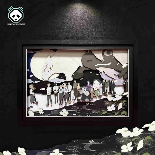 【海外代購】凹凸 Panda 夏目友人帳立體畫 