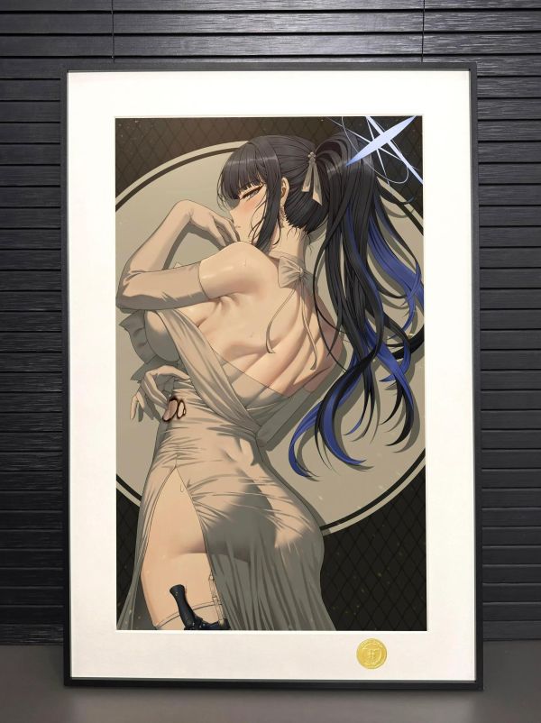 【海外代購】H2 《禮服紗織》碧藍檔案錠前紗織蔚藍檔案裝飾畫 