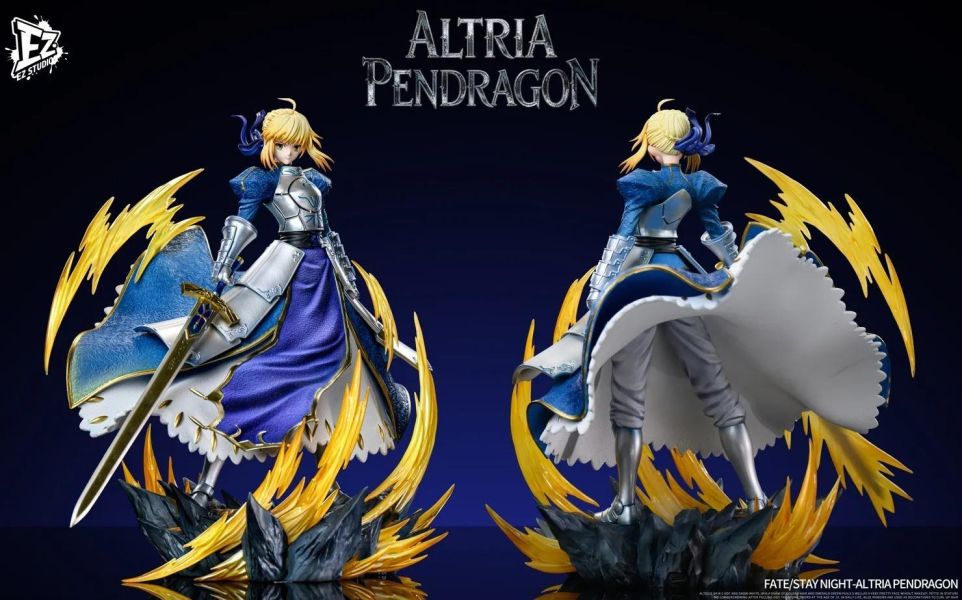 【預定】EZ 亞瑟王白呆saber Fate 