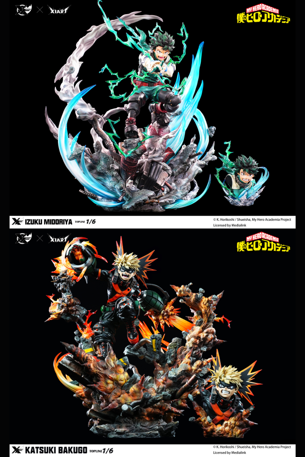 【預定】XFire 我的英雄學院 綠谷出久 爆豪勝己 